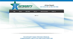 Desktop Screenshot of integrityambulance.com